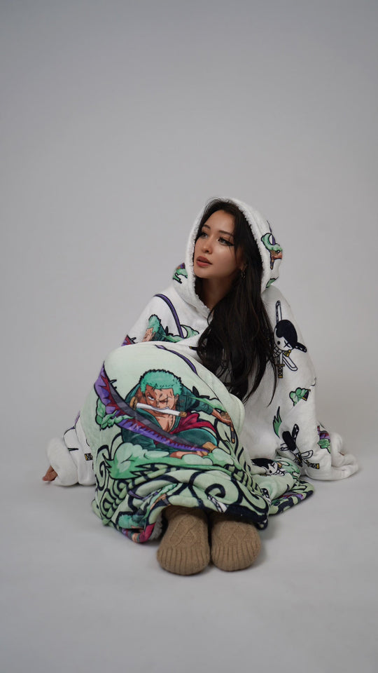 Pirate Hunter Blanket Hoodie