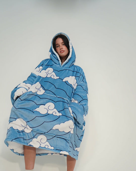 Former Water Hashira Blanket Hoodie