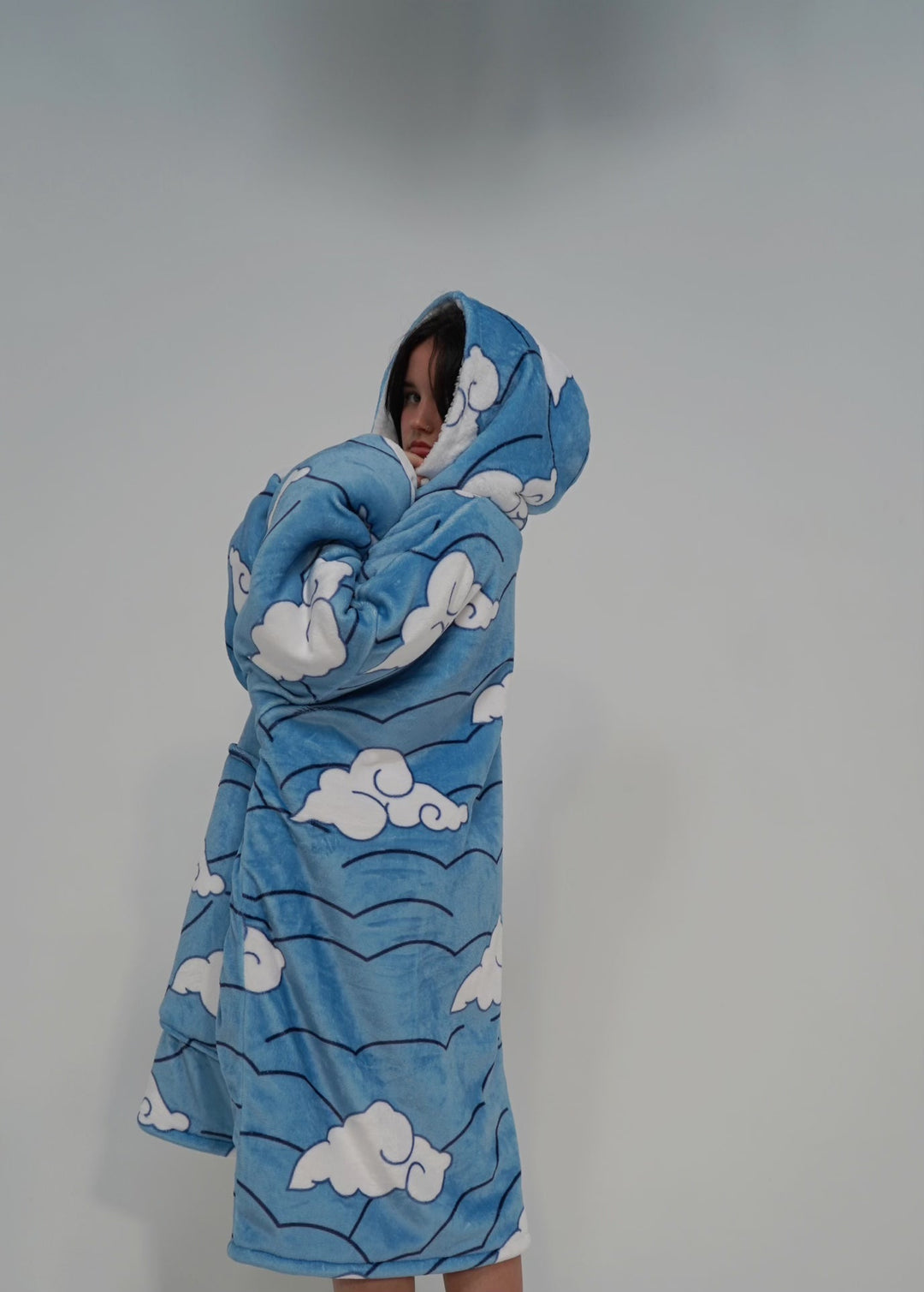 Former Water Hashira Blanket Hoodie