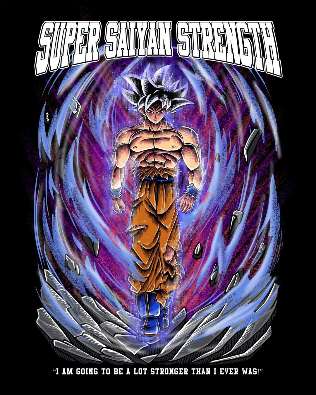 Son Goku x Saiyan Strenght